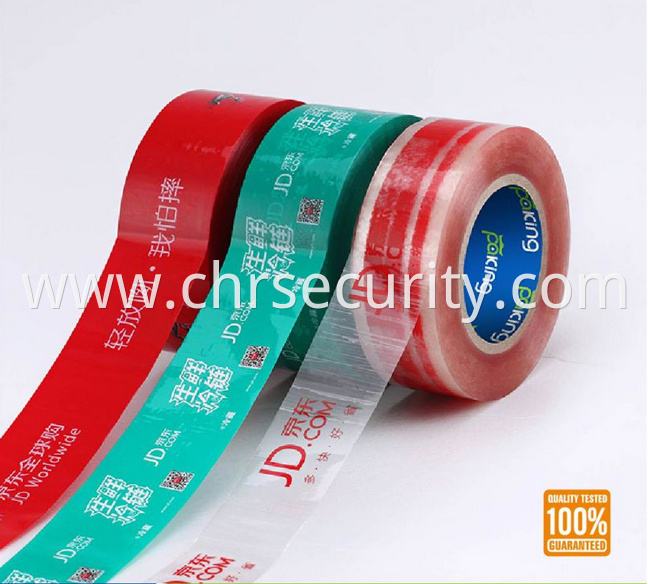 High Quality Logo Design Printed Low Noise Packing Tape